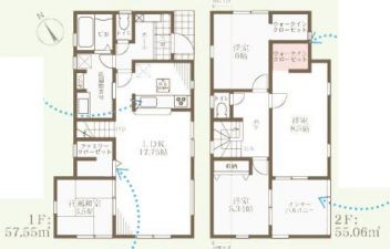 神戸市北区 道場町日下部 新築一戸建て　１期３号棟